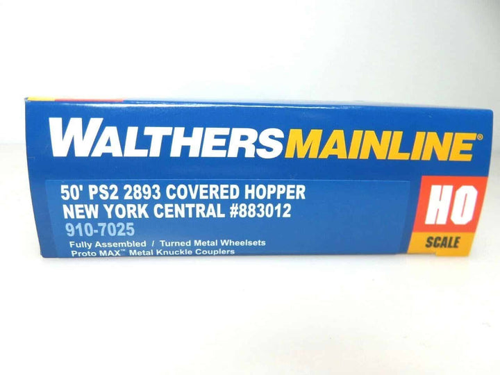Walthers Mainline 910-7025 HO 50' PS-2 2893 3-Bay Covered Hopper NYC #883012 image 2