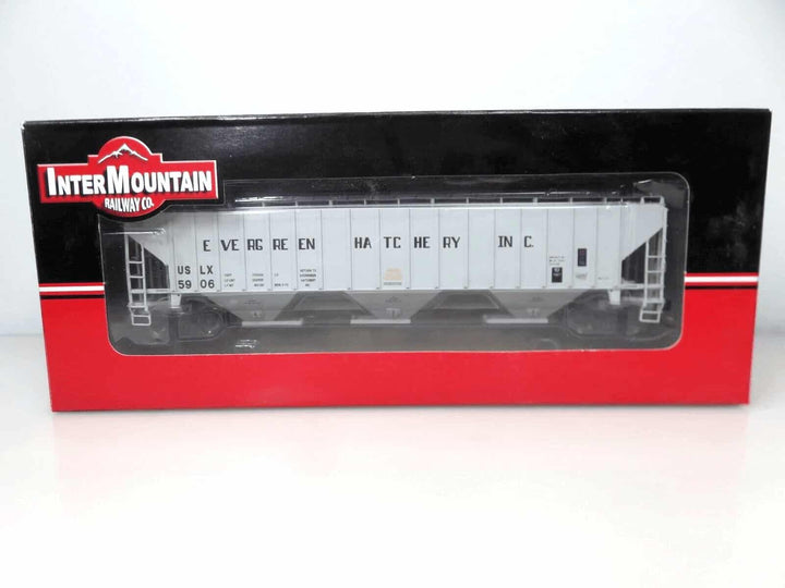 Intermountain 453109-06 HO Scale 4750 Covered Hopper Evergreen Fish Hatchery NIB image 1