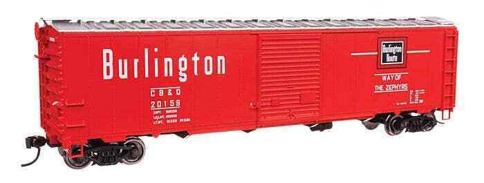 Walthers Mainline 910-46510 HO Scale 50' AAR Single Door Boxcar CB&amp;Q Burlington image 2