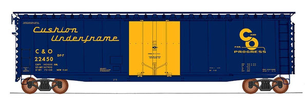Intermountain 45957-04 HO Scale 50' PS-1 Single Door Boxcar C&O Chesapeake Ohio