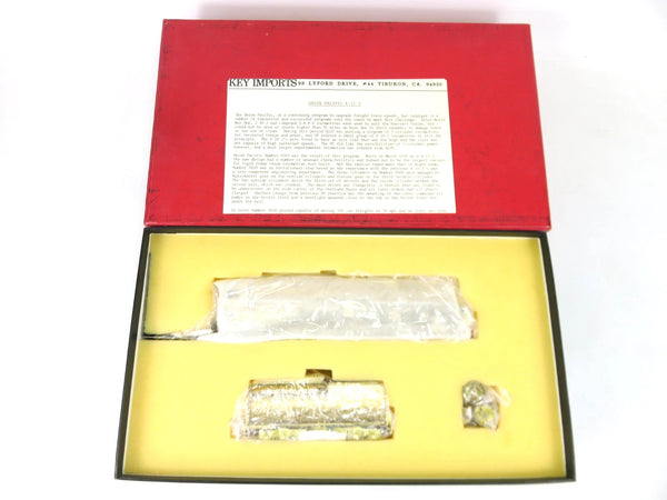 Key Imports Brass HO Scale Union Pacific 4-12-2 Bald Face Nine Steam Locomotive