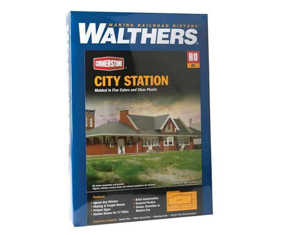 Walthers Cornerstone Part #933-2904 City Station Kit NIB image 0