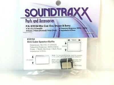SoundTraxx 810154 Speaker, MiniCube, 16 x 12 x 11mm, 8-Ohm image 0