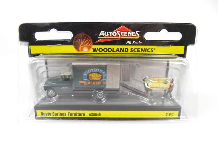 Woodland Scenics AS5545 HO Scale Rusty Springs Furniture image 0
