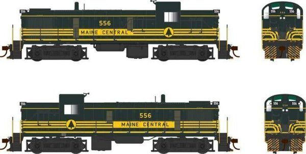 Bowser 25207 HO Scale MEC Maine Central Alco RS-3 Phase 3 Diesel Locomotive #556 image 0