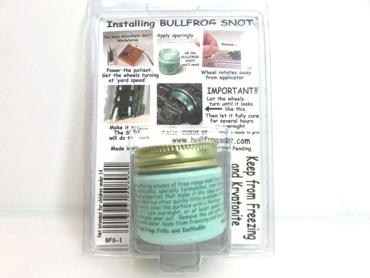Bullfrog Snot Liquid Plastic Universal Traction Tire - 1oz jar image 1