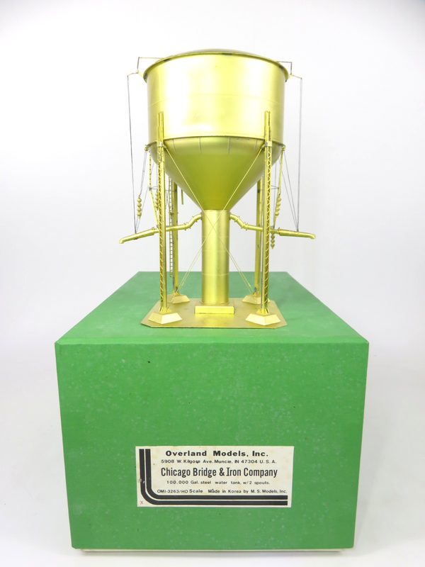 Overland Models Brass OMI3263 Chicago Bridge Iron Company 100,000 Gal Water Tank