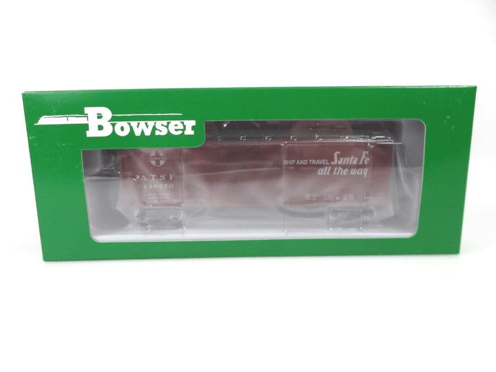 Bowser #43144 HO Scale 40' Boxcar ATSF Santa Fe Super Chief Slogan Road #140670 image 1