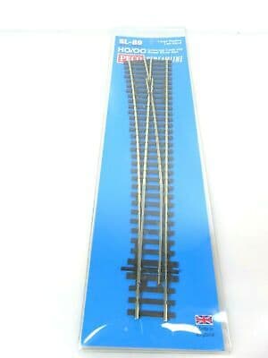 Peco Streamline HO SL89 Code100 Track Insulfrog Large Radius Turnout Left Hand image 2