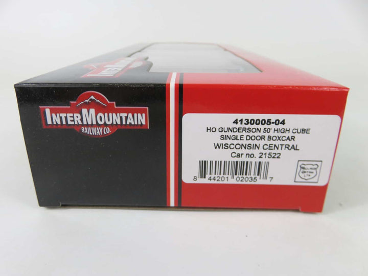Intermountain 4130005-04 HO Wisconsin Central Gunderson 50' High Cube Boxcar NIB image 2
