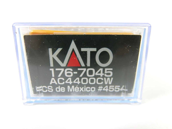 Kato 176-7045 N Scale KCS de México GE AC4400CW Diesel Locomotive #4554 NIB image 3