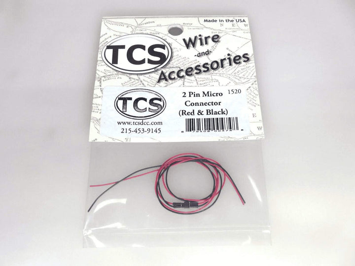 Train Control Systems TCS #1520 2-Pin Micro Connector image 3