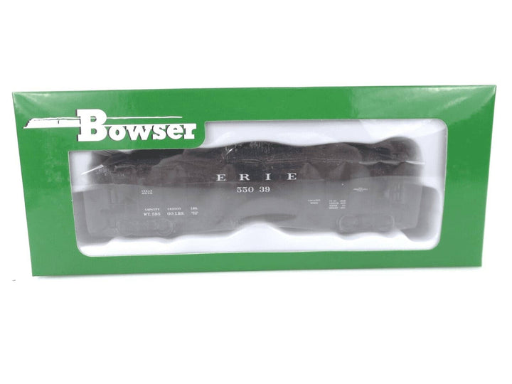 Bowser 43006 HO Scale H21a 4-Bay Hopper with Clamshell Doors Erie RR #55039 NIB image 1