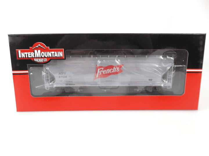 Intermountain 47085-09 HO Scale ACF 4650 3 Bay Hopper French's #47108 NIB image 1