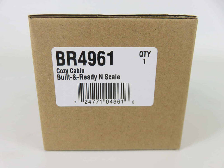 Woodland Scenics BR4961 N Scale Built-&amp;-Ready Landmark Structure Cozy Cabin NIB image 7