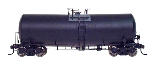 Intermountain 47801 HO Scale 19,600 Gallon Tank Car Undecorated Black No Data image 0
