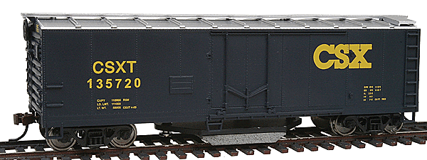 Walthers 931-1754 HO Scale CSX 40' Plug-Door Track Cleaning Boxcar #135720