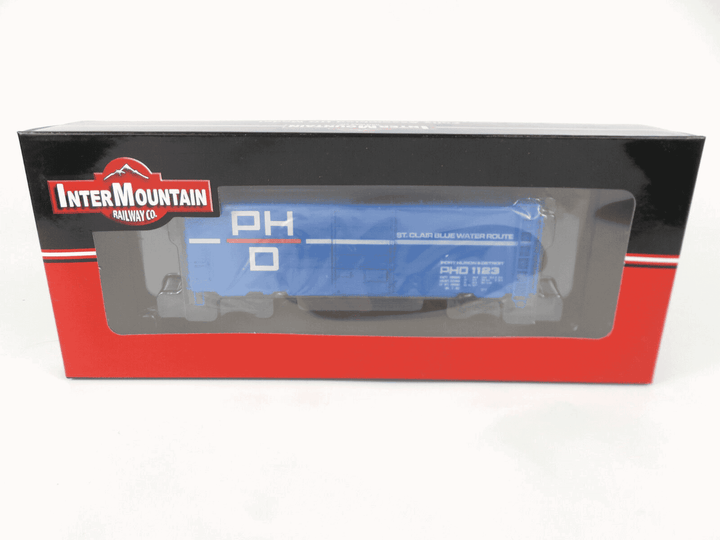 Intermountain 45426-03 HO 40' PS-1 Boxcar Port Huron &amp; Detroit Road #1123 NIB image 2