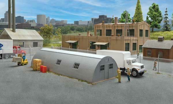 Walthers Cornerstone 933-3560 HO Scale Quonset Hut Kit NIB image 1