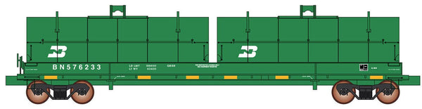 Intermountain 32567-02 HO Scale Evans Coil Car Burlington Northern Ex-SLSF NIB image 0
