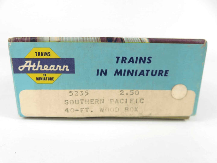 Athearn Blue Box #5235 40' Wood Boxcar SP Southern Pacific Unassembled Kit NOS image 1