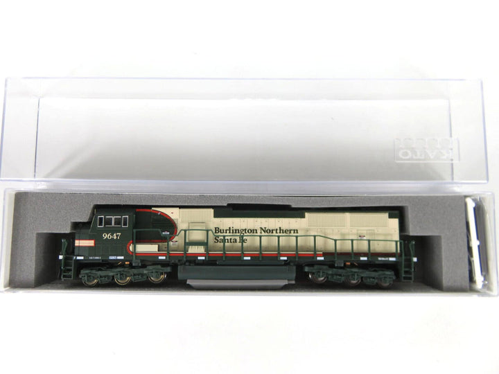 Kato 176-6503 N Scale BNSF EMD SD70MAC Locomotive #9647 Merger Scheme NIB image 2