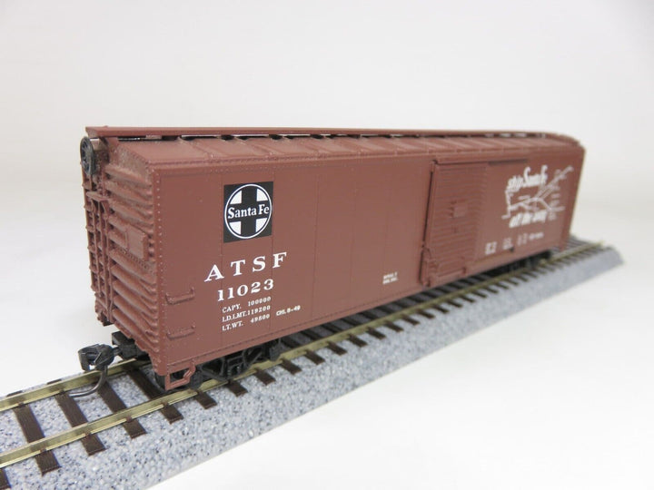 Athearn Blue Box HO Scale ATSF Santa Fe 50' Single Door Boxcar Kadee's image 2