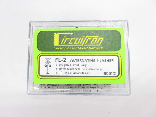 Circuitron 800-5102 Alternating Flasher Circuit Board Only FL-2 NIB image 0