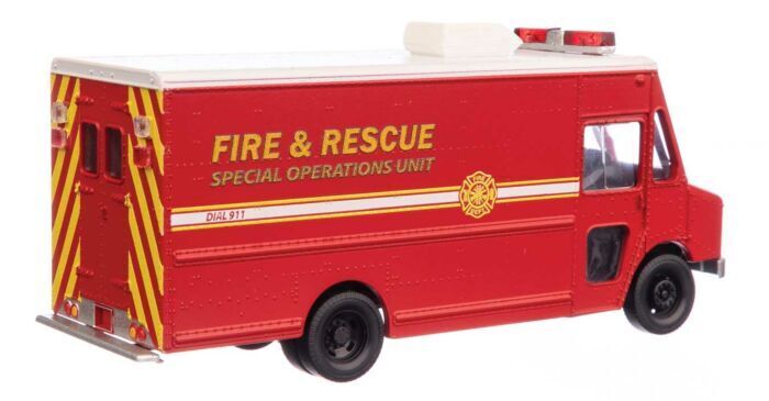 Walthers SceneMaster 949-12107 HO Morgan Olson Fire &amp; Rescue Special OPS Van image 2