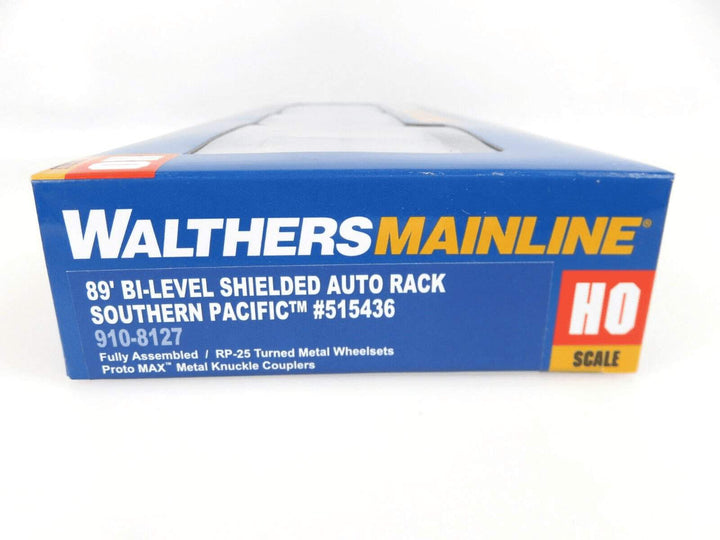 Shielded Auto Racks Prototype Walthers 910-8127 HO 89' Bi-Level Shielded Auto Rack SP Southern Pacif ...