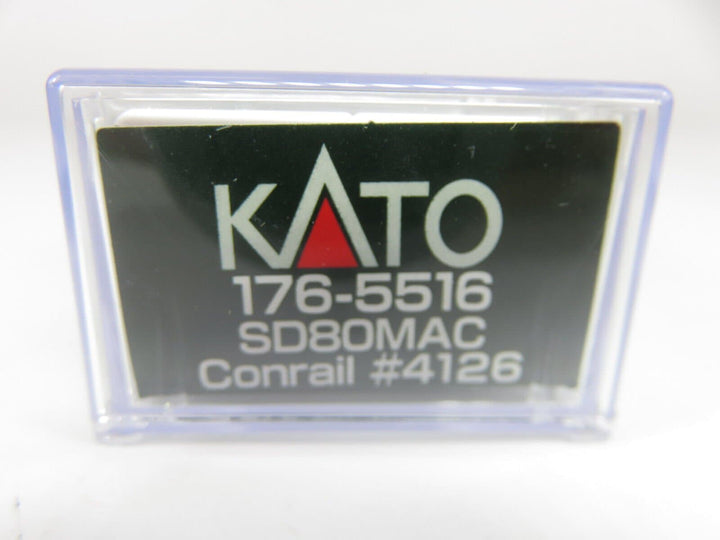 Kato 176-5516 N Scale Conrail EMD SD80MAC Diesel Locomotive #4126 NIB image 3