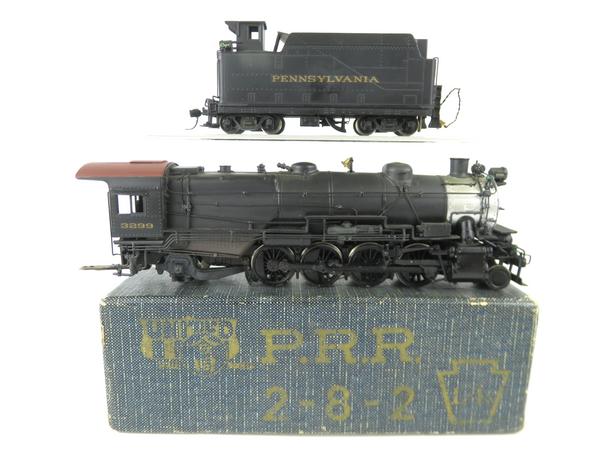 Pacific Fast Mail Brass HO Scale PRR Pennsylvania L-1s 2-8-2 Steam Locomotive