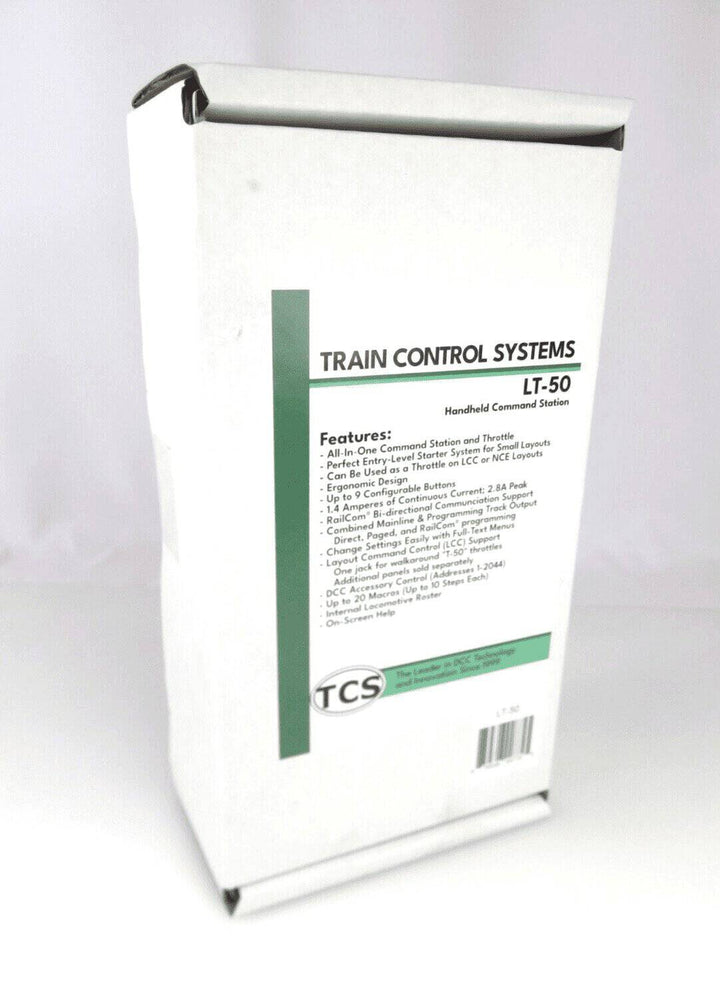TCS Train Control Systems DCC LT-50 Stater System Handheld Layout Throttle NIB image 3