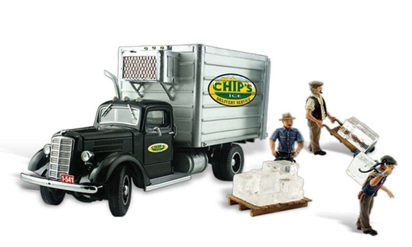 Woodland Scenics AS5557 HO Scale Chip's Ice Truck image 0