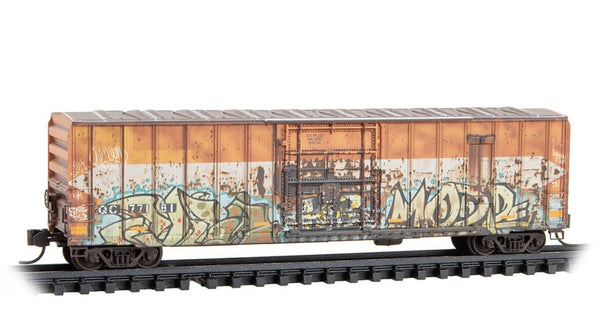 Micro Trains 027 44 540 N Scale Quebec Central 50' Steel Plug Door Boxcar #77181