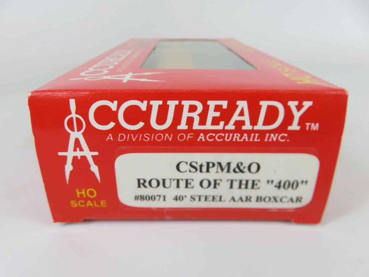 Accurail 80071 HO Scale 40' Steel AAR Boxcar CStPM&amp;O Route of the "400" NOS image 2