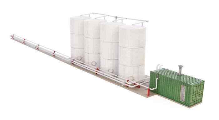 Walthers Cornerstone 933-4181 HO Scale Corn Syrup Transfer Transload Facility image 2