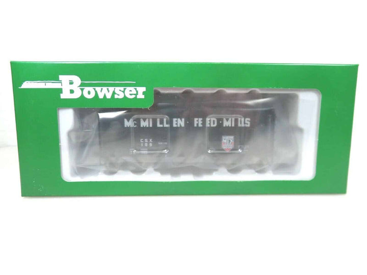 Bowser #42761 HO Scale 70-Ton 2-Bay Covered Hopper McMillen Feed Mills #109 image 1