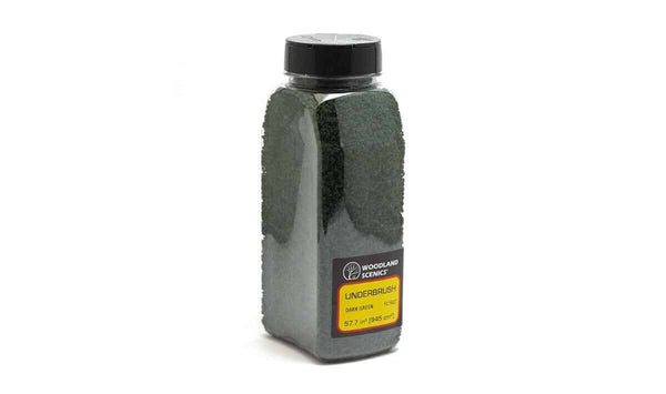 Woodland Scenics FC1637 Dark Green Underbrush Shaker NIB image 0