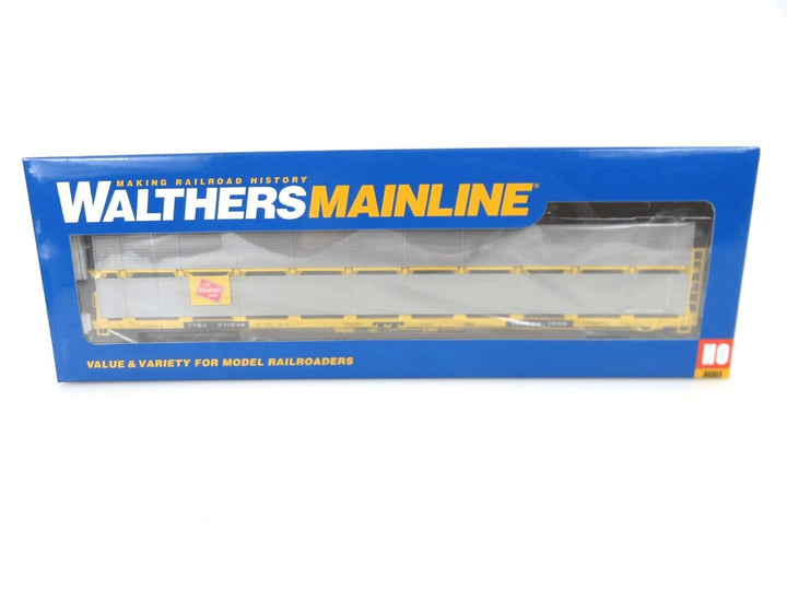 Walthers 910-8117 HO 89' Bi-Level Shielded Auto Rack Milwaukee Road TTBX #941648 image 2