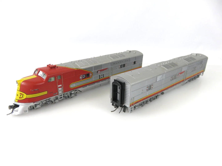 Broadway Limited BLI HO ATSF Santa Fe EMD E6A/B Diesel Locomotive Set ...