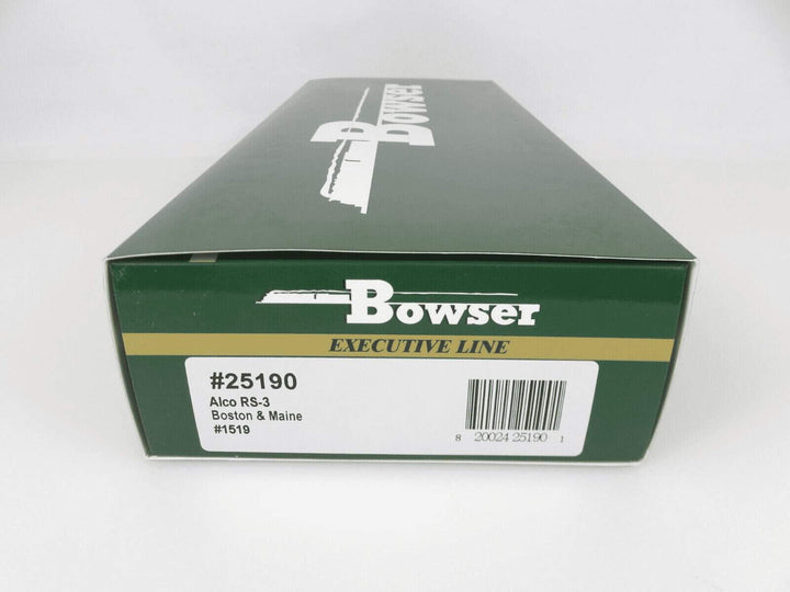 Bowser 25190 HO Scale B&amp;M Boston &amp; Maine Alco RS-3 Phase 3 Diesel Locomotive NIB image 2
