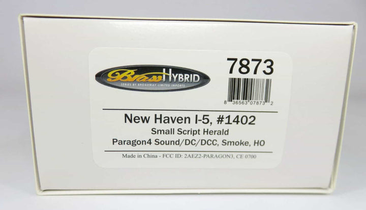 Broadway Limited 7873 Brass Hybrid HO NH New Haven I-5 4-6-4 DCC/Sound/Smoke NIB image 6