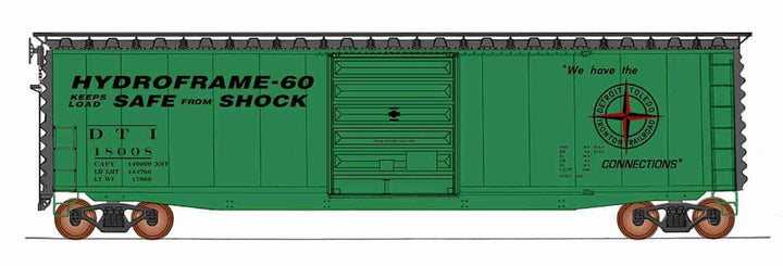Intermountain #45951-03 HO 50' PS-1 Single Door Boxcar Detroit Toledo &amp; Ironton image 0