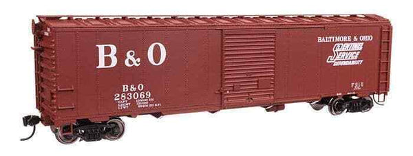 Walthers Mainline 910-46506 HO Scale 50' AAR Single Door Boxcar Baltimore &amp; Ohio image 0