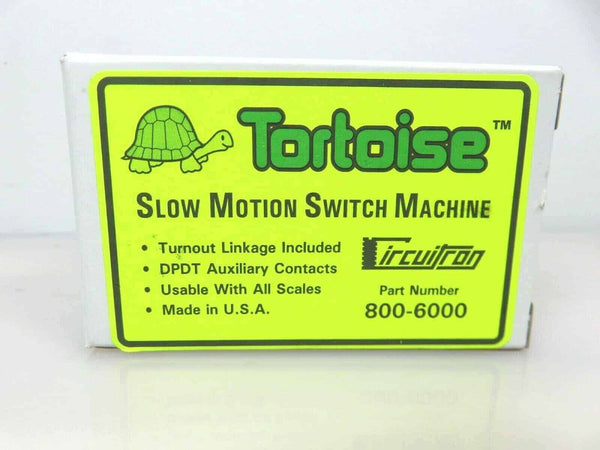 Circuitron #800-6000 Tortoise Switch Machine Slow Motion NIB image 0
