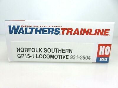 Walthers Trainline 931-2504 HO Scale EMD GP15-1 NS Norfolk Southern #1446 NIB image 1