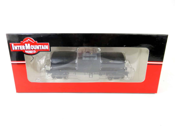 Intermountain 47801 HO Scale 19,600 Gallon Tank Car Undecorated Black No Data image 1
