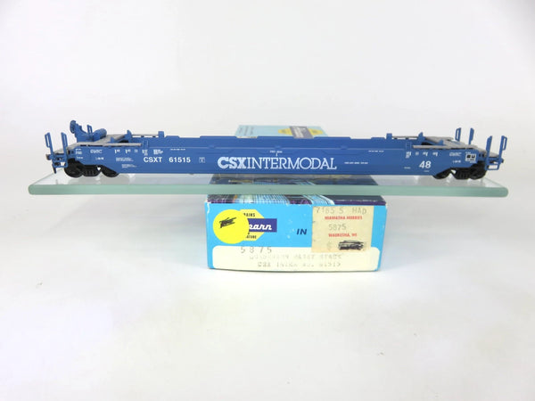 Athearn Blue Box 5875 HO Scale Gunderson Husky Stack Car CSX Intermodal 61515