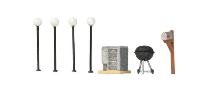 Walthers Cornerstone #933-4156 HO Scale Mid-Century Modern Home Kit NIB image 4